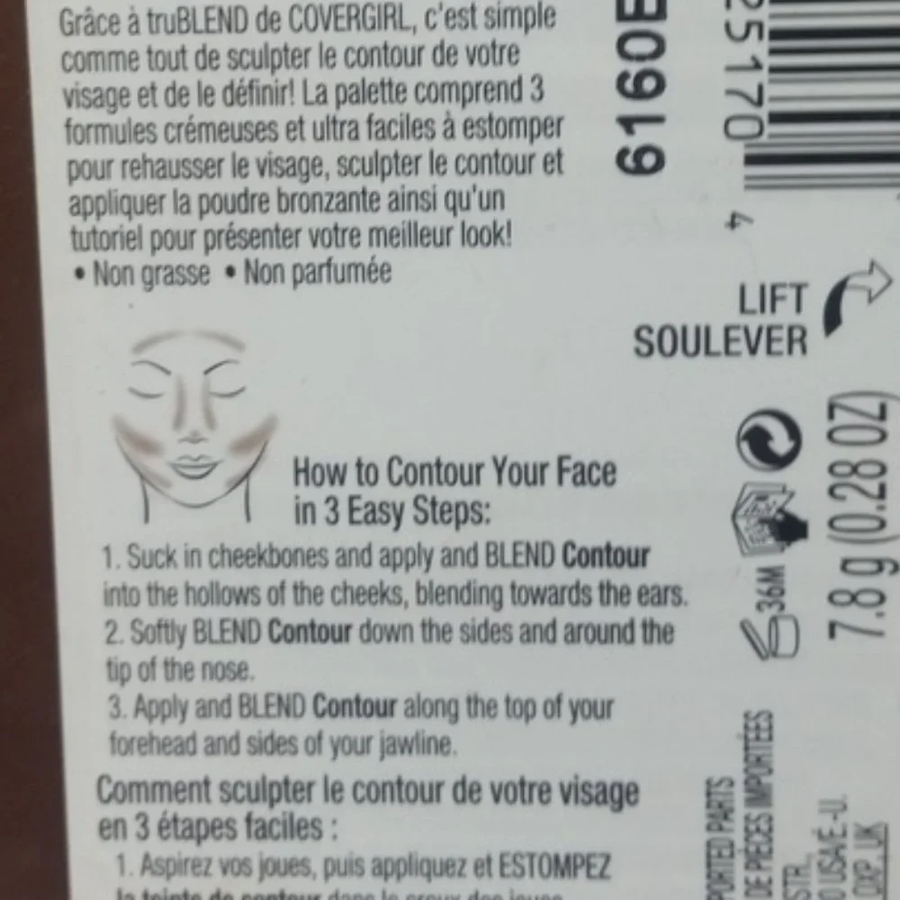 Covergirl TRU Blend Contour Palette Deep Highlight